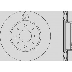 FIAT FORD COPPIA DISCHI FRENO FIAT PANDA II FIAT 500 1300 MJT FORD KA II