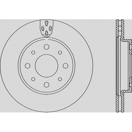 FIAT FORD COPPIA DISCHI FRENO FIAT PANDA II FIAT 500 1300 MJT FORD KA II