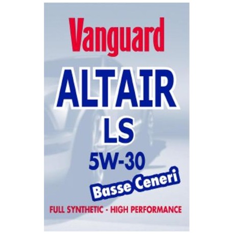 OLIO VANGUARD ALTAIR LS 5W30 – 4 LITRI