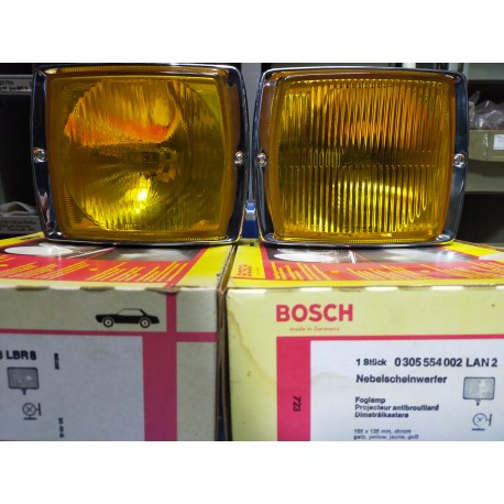 BOSCH, COPPIA FARI FENDINEBBIA AUSILIARI GIALLO