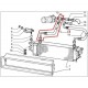 FIAT UNO TURBO I.E. TUBO FLESSIBILE RADIATORE OLIO SUPERIORE